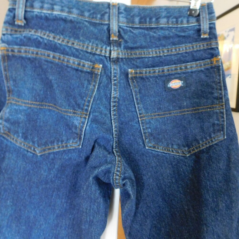 Dickies Strait leg Mens Jeans 28" Waist 29" length Indigo